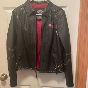 LAST CHANCE Vintage Harley Davidson leather Moto jacket
